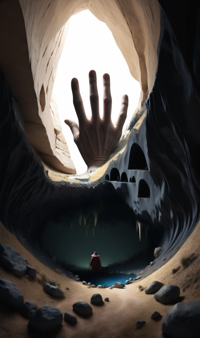 A lone fire mage exploring Carpal Tunnels
